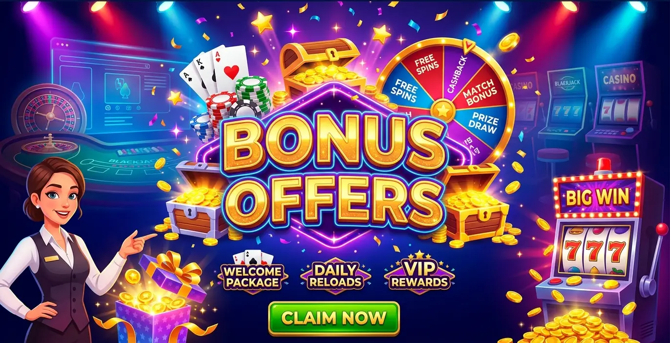 Bonus offers Ahti casino
